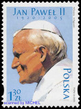 POLONIA 2005, Papa Ioan Paul al II-lea, serie neuzata, MNH