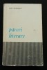 Paul Georgescu - Păreri literare