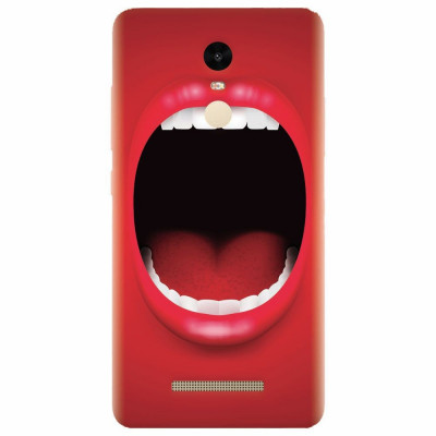 Husa silicon pentru Xiaomi Remdi Note 3, Big Mouth foto