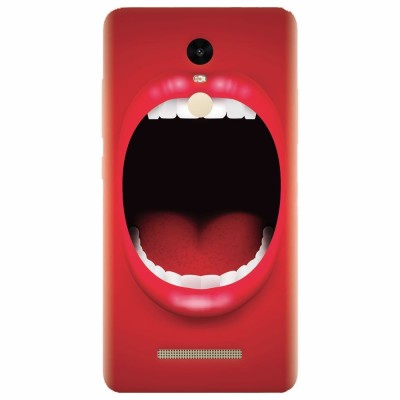 Husa silicon pentru Xiaomi Remdi Note 3, Big Mouth foto