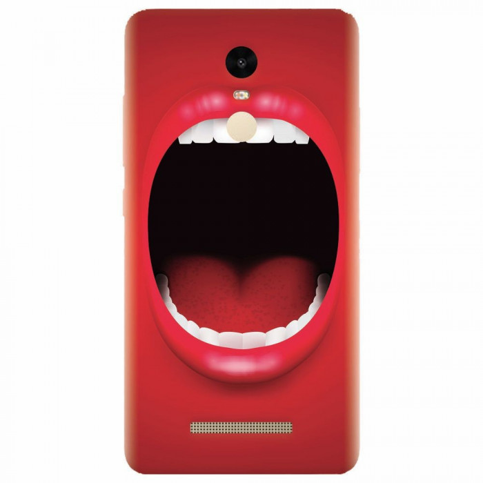 Husa silicon pentru Xiaomi Remdi Note 3, Big Mouth