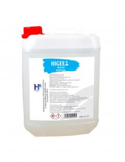 Gel dezinfectant pentru maini Higeea, alcool 70%, efect bactericid si virucid, 5L foto
