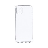 Husa BestCase&reg; Clear Silicon 2MM, Compatibila Cu Apple iPhone 12 Mini, Antisoc,