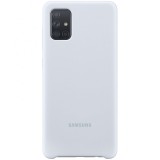 Husa TPU Samsung Galaxy A71 A715, Argintie EF-PA715TSEGEU