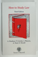 HOW TO STUDY LAW by A. BRADNEY ...D. NEWELL , 1995 foto