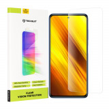 Cumpara ieftin Folie pentru Xiaomi Poco X3 / Poco X3 NFC / Poco X3 Pro, Techsuit Clear Vision Glass, Transparent