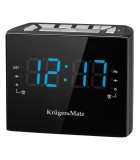 Radio FM cu ceas desteptator Kruger&amp;Matz KM0821 Afisaj LED, KRUGER And MATZ