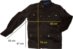 Geaca moto REV&#039;IT protectii, mesada captusita (barbati XL) cod-557794