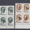 URSS RUSIA 1988/91 CINDERELA UZUALE BLOCURI DE 4 MNH
