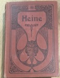 CRT1DE Carte veche Germana - Heinrich Heines s&auml;mtliche Werke in vier B&auml;nden. &ndash; Operele complete ale lui Heinrich Heine &icirc;n patru volume.