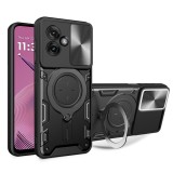 Husa pentru motorola moto g55 - guard pro, pro anti-spy, black