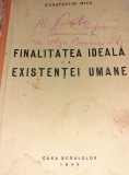 FINALITATEA IDEALA A EXISTENTEI UMANE