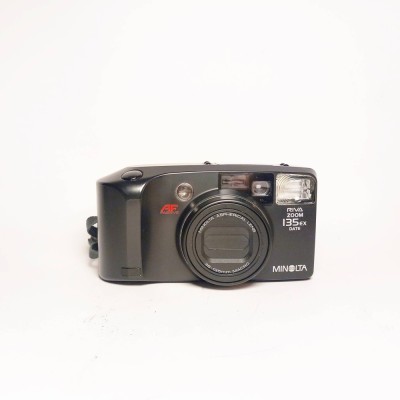 Minolta Riva Zoom 135 EX Date | 35mm | Functional | Husa piele foto
