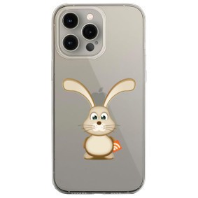 Husa personalizata apple iphone 14 pro max, bunny foto