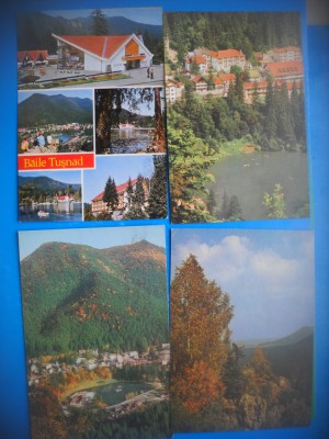 HOPCT LOT 3746 -4 CARTI POSTALE-BAILE TUSNAD -JUD HARGHITA-CIRCULATE foto