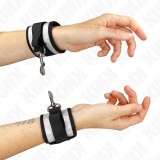 KINK - NEOPRENE WRIST CUFFS GREY 23 X 5 CM, KINK WRIST RESTRAINT