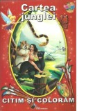 Citim si coloram. Cartea junglei