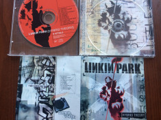 Linkin Park hybrid theory album cd disc muzica rock nu metal music 2000 foto