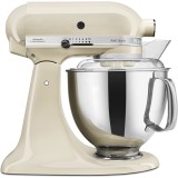 Mixer cu bol KitchenAid Artisan 5KSM175PSEAC, 300W, 4.8L, Almond Cream