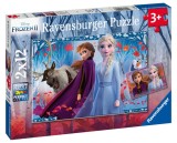 PUZZLE FROZEN II, 2x12 PIESE, Ravensburger