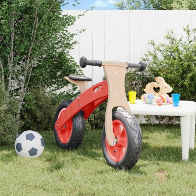 Gossi bicicleta echilibru pentru copii, cauciucuri pneumatice, rosu foto