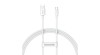 Baseus Superior Series Cablu USB la USB-C 65 W, PD, 1m (alb)