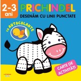Prichindel. Desenam cu linii punctate. Carte de activitati cu autocolante (2-3 ani)