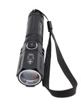 Lanterna LED Laser Profesionala, Zoom Ajustabil, Acumulator 18650, USB-C, 2 Moduri Iluminare, Distanta 1km, Cutie Transport