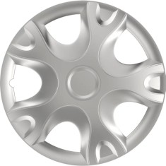 Capace roti auto Real 4buc - Argintiu - 14&amp;#039;&amp;#039; Garage AutoRide foto