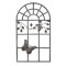 Decoratiune fereastra din metal antik brown TZ-56
