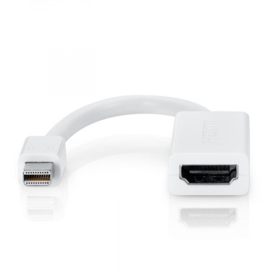 Cablu adaptor Thunderbolt, mini Displayport tata la HDMI A mama pentru Macbook si iMac foto