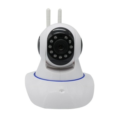 Camera supraveghere Video 3D HD Wifi, MEILAN, viziune nocturna, audio pe 2 cai, anti-zgomot, detectare de miscare，Alb foto