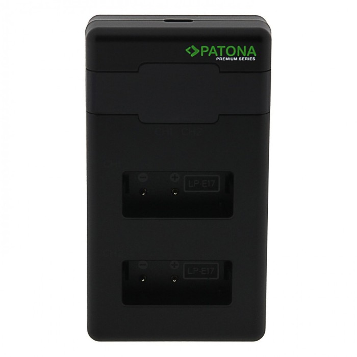 Incarcator Patona Premium Dual Performance PD LCD USB-C replace Canon LP-E17 - 161939