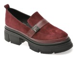 Mocasini GRYXX visinii, 387340, din piele intoarsa