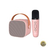 Boxa Portabila Bluetooth MaXlife MXKS-100 Karaoke 6W Roz