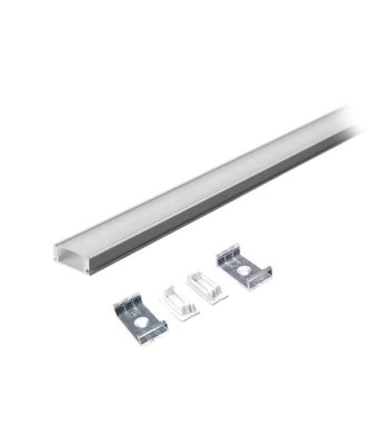 Profil aluminiu pentru banda LED 2m 23.5mm x 10mm alb SKU-3367 V-tac foto