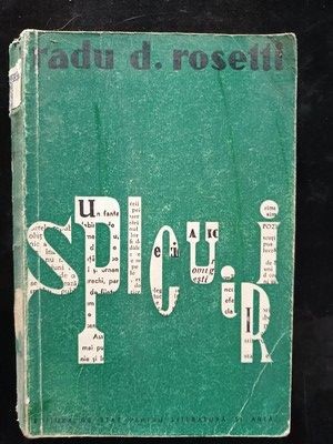 Spicuri- Radu D. Rosetti foto
