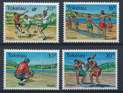 Tokelau 1979 - Sporturi cu minge, serie neuzata foto