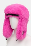Sprayground căciulă culoarea roz, din tricot gros, 910HW409NSZ