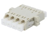 Conector Fibră Optică LC MM Quad