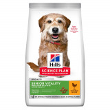 Hill&#039;s Science Plan Canine Senior Vitality Small and Mini Chicken, 6 kg