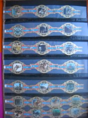 HOPCT LOT NR 32 - IMAGINI DIN LIBAN -23 BUC-ETICHETE VECHI DE TRABUCURI/ CIGARS LABELS -COLECTIE DE LUX-