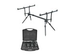 Rod Pod baracuda cu 4 posturi si Set 4 avertizori wireless cu statie