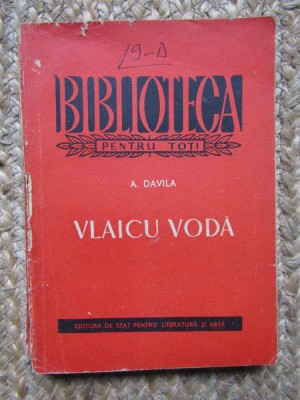 Vlaicu Voda - Davila foto