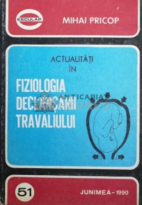 Actualitati in fiziologia declansarii travaliului - 1990 - Mihai Pricop ($X112) foto