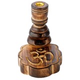 CASCADĂ DE FUM CU REFLUX (FUMIGARE INVERSĂ) &quot;AUM&quot; | LEMN DE MANGO