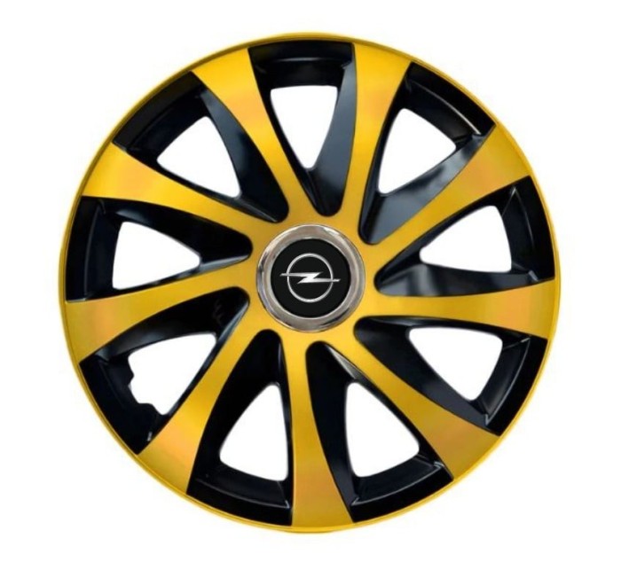 Set 4 capace roti Drift extra gold R15 pentru gama auto Opel