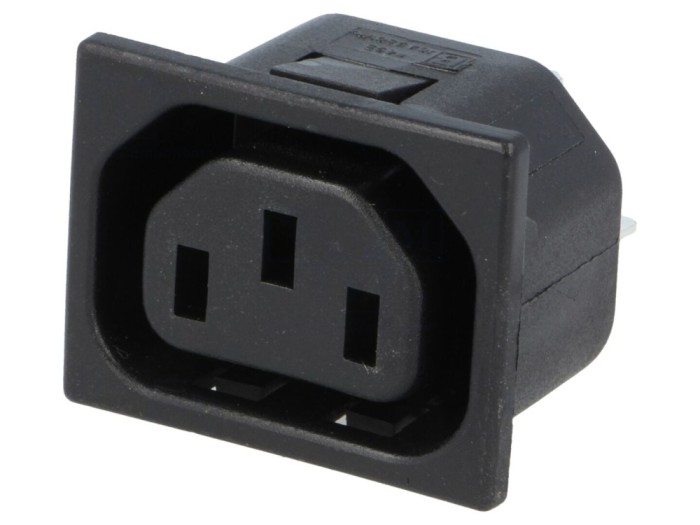 Conector alimentare AC C13 10A 250V