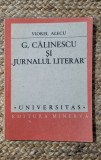 G.CALINESCU SI JURNALUL LITERAR-VIOREL ALECU