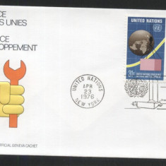 UN New York 1976 UNCTAD Mi.295-296 FDC UN.055